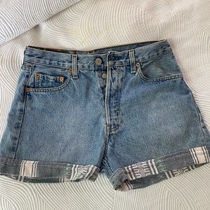Levi denim shorts
